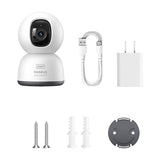 Baseus P1 Lite 2K Indendørs kamera (hvid)