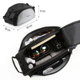 Wozinsky cykelbag med skulderrem 13l sort (WBB1BK)