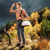 Wozinsky cykelbag med skulderrem 13l sort (WBB1BK)