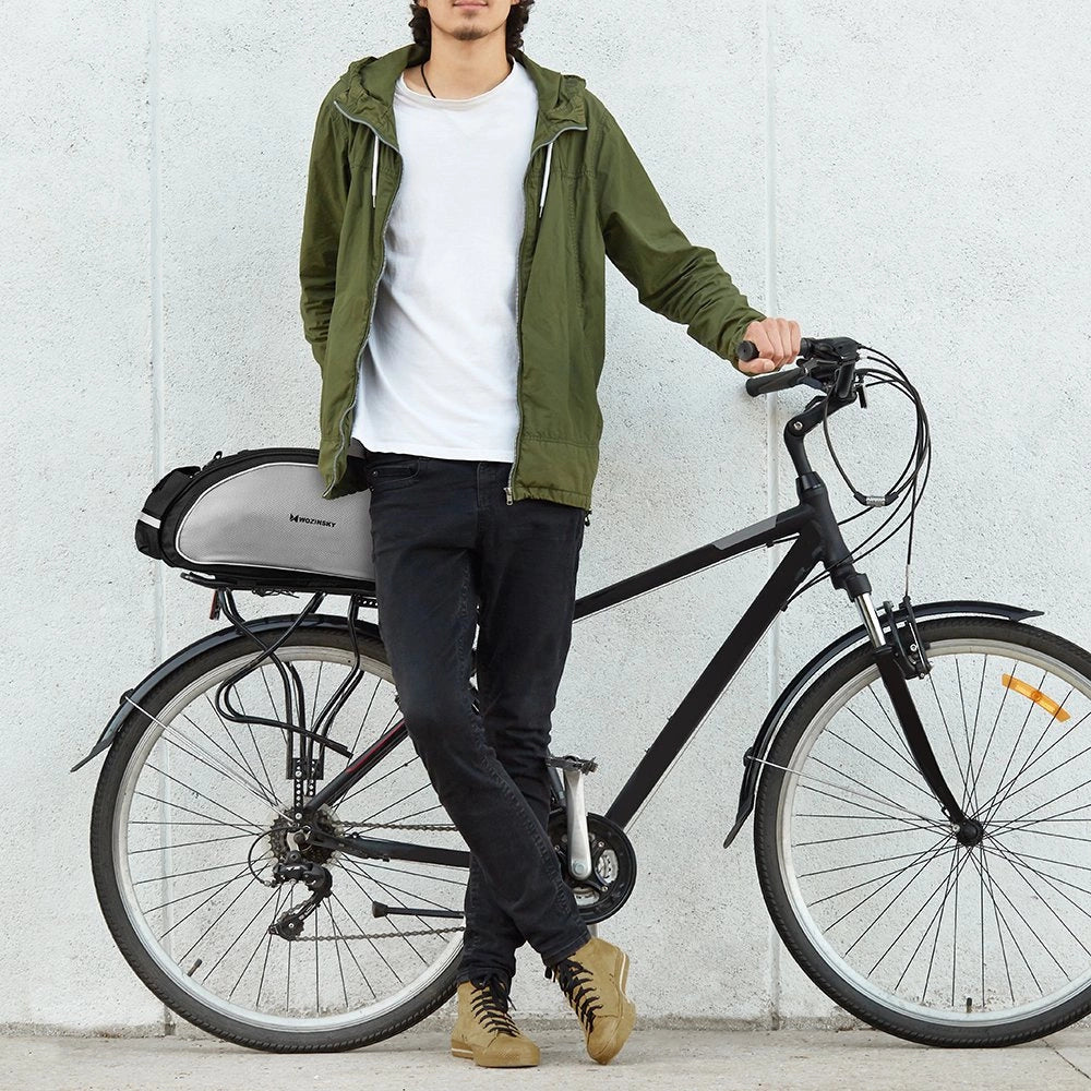Wozinsky cykelbag med skulderrem 13l sort (WBB1BK)