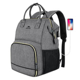 Laptop rygsæk / frokostpose 15,6' Matein 1368 USB Grey