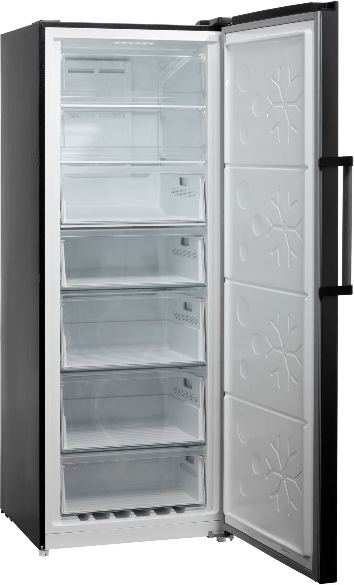 ScanDomestic SFS 381 BX fryser Stående fryser Fritstående 380 L Sort