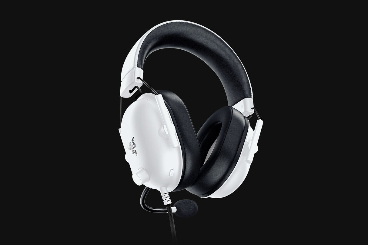 Razer BlackShark V2 X Headset Ledningsført Spil Hvid