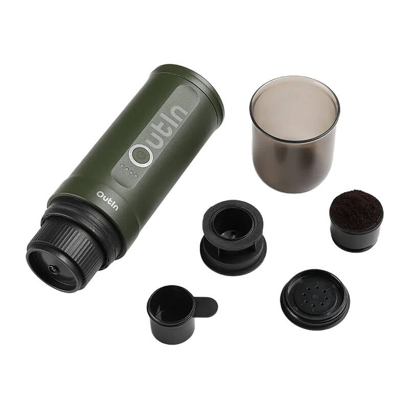 Outin Nano 7500mAh bærbar kaffemaskine (grøn)