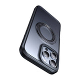 McDodo PC-4932 MagSafe-hylster til iPhone 16 Pro med stand (sort)