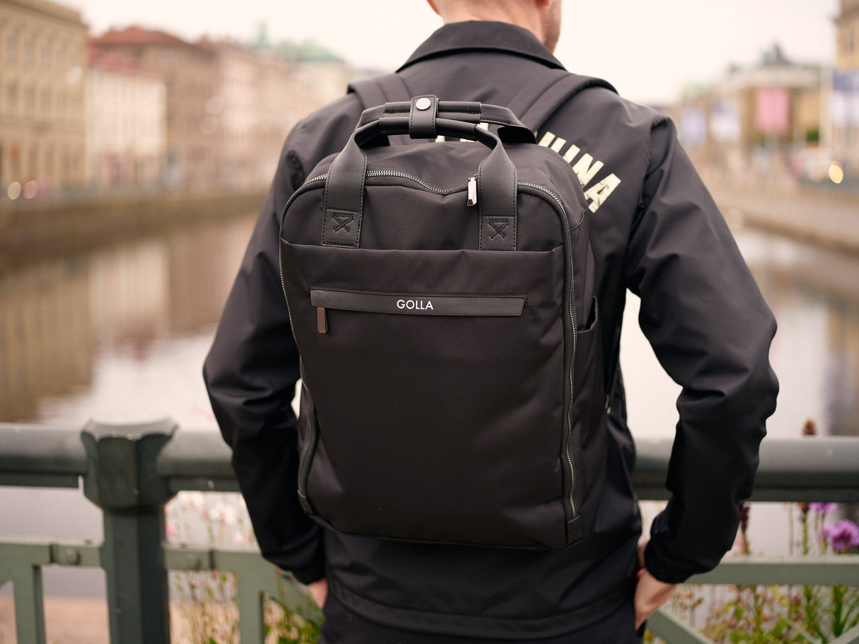 Golla 601674 taske og etui til laptop 40,6 cm (16") Rygsæk Sort