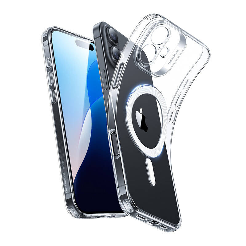 Zero Clear Case (HaloLock) ESR-udstyr til iPhone 16 (klart)