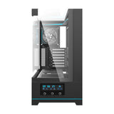 Darkflash DY450 PRO computercase (sort) + 1 fan