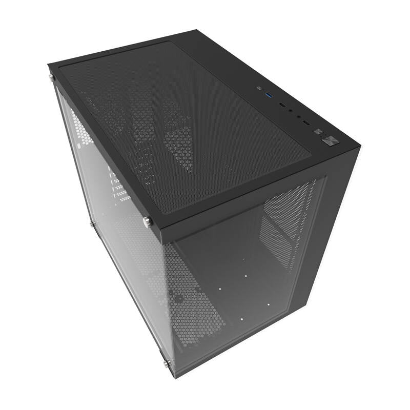 Darkflash C285P computerkasse (sort)