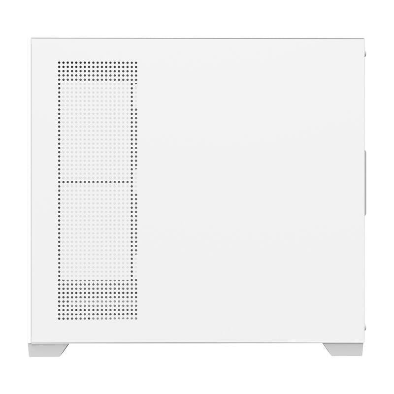 Darkflash C218M computercase + 6 ARGB-ventilatorer (hvid)