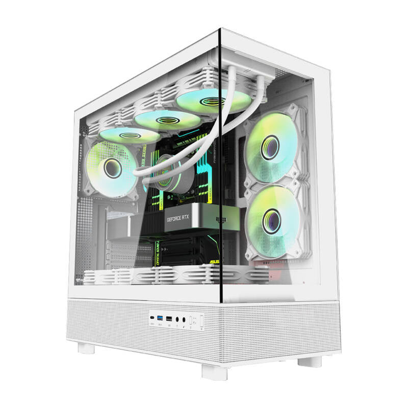 Darkflash DPX90 computercase (hvid)