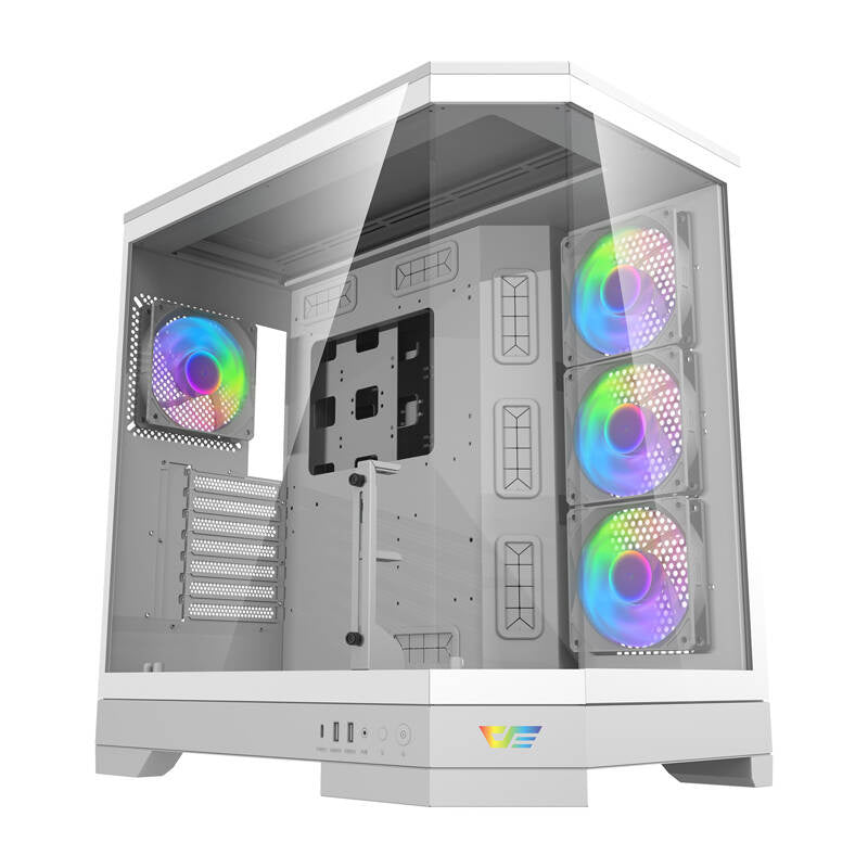 Darkflash DQX90 computercase (hvid)