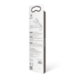 Baseus Nimble flad kabel USB / USB-C kabel med holder 2A 0.23M sort (CATMBJ-01)