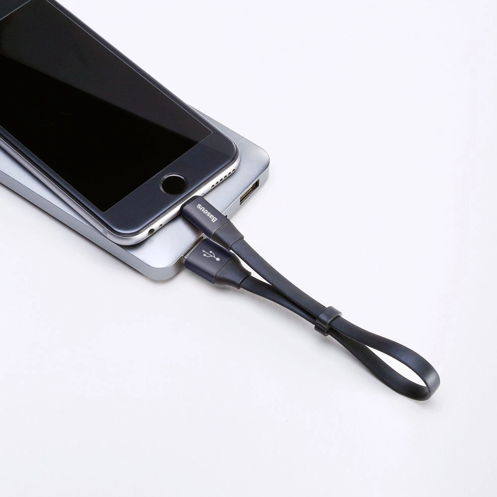 Baseus Nimble USB-A / Lightning 2A kabel 0,23 m - sort