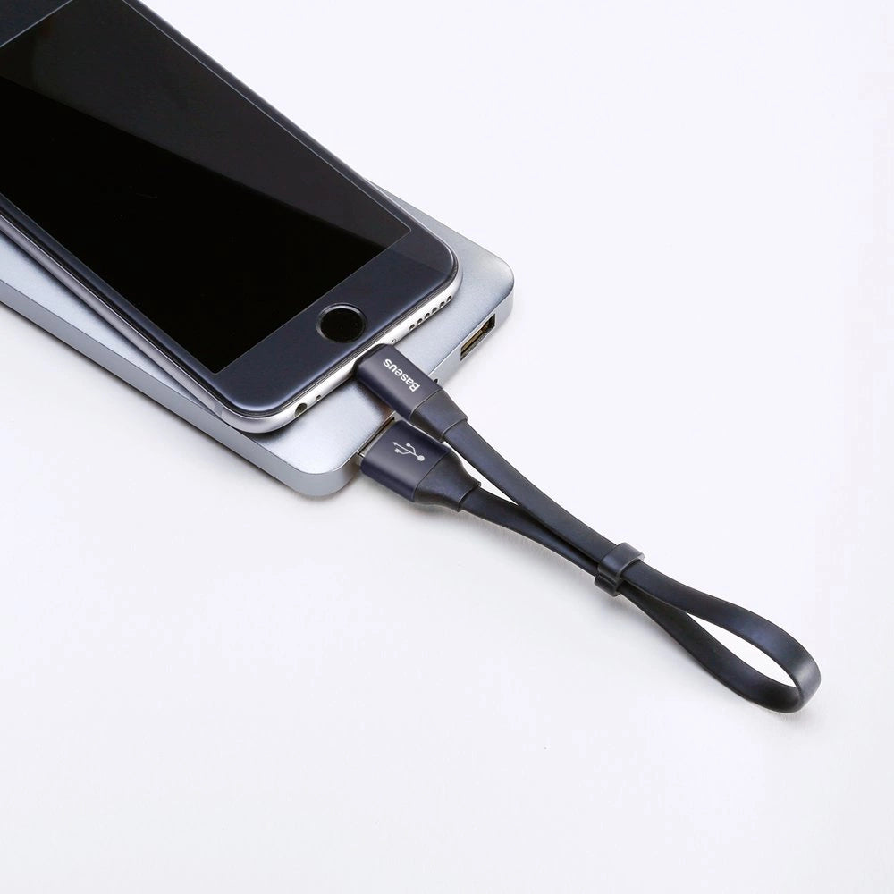 Baseus Nimble USB-A / Lightning 2A kabel 0,23 m - sort