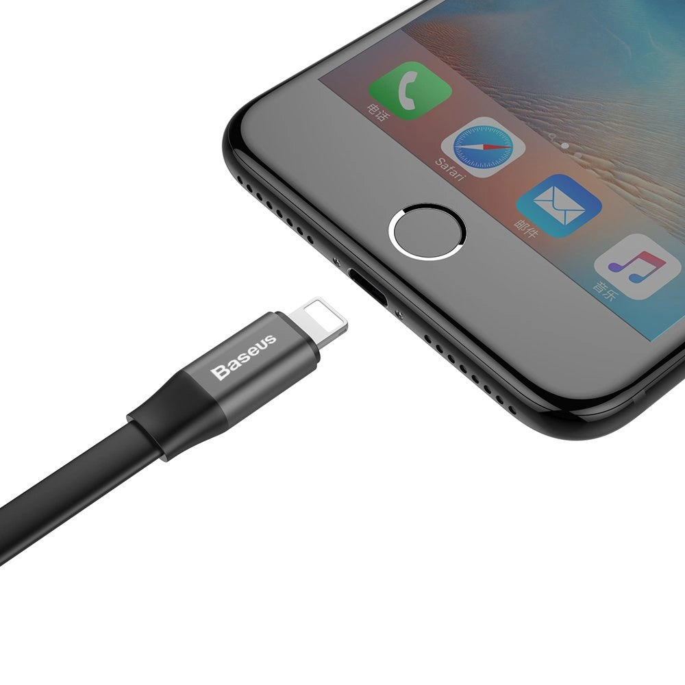 Baseus Nimble USB-A / Lightning 2A kabel 0,23 m - sort