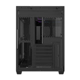 Darkflash TH285 computerkasse (sort) + 4 vifter