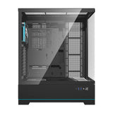 Darkflash DY451L PRO computerkasse (sort) + 1 ventilator