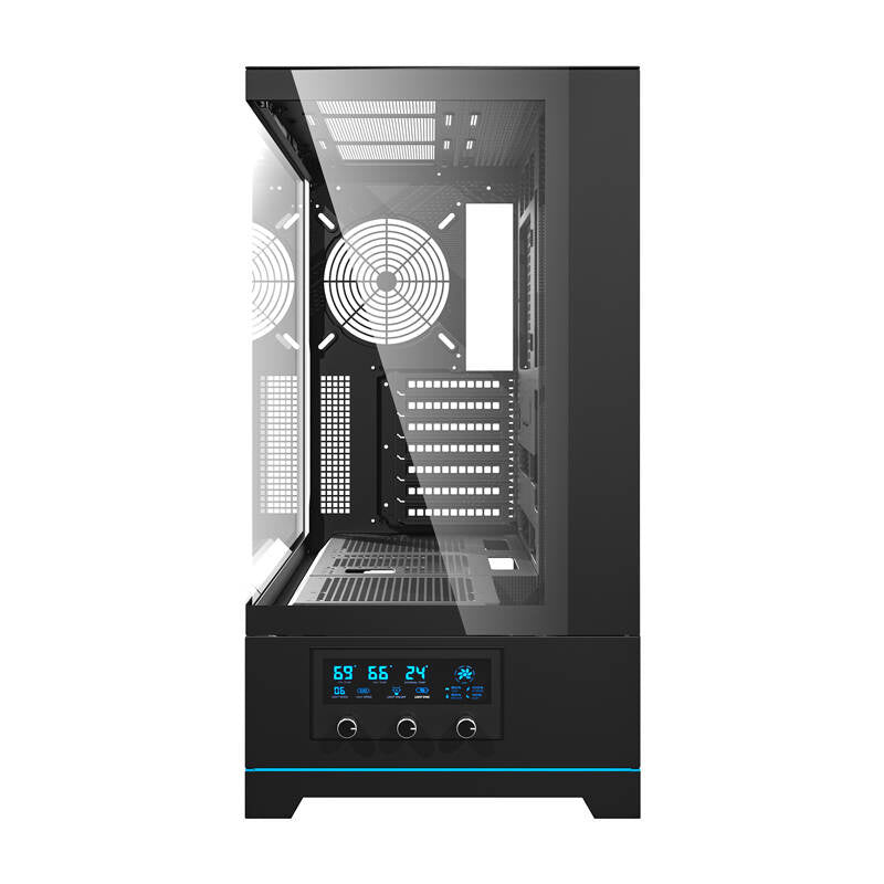 Darkflash DY451 computerkasse uden vifter (sort)