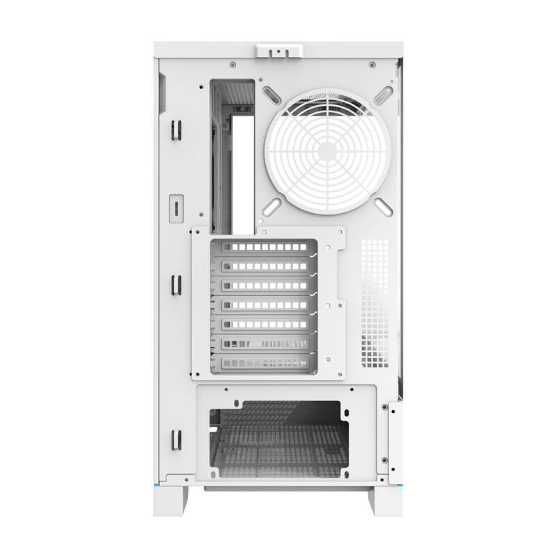 Darkflash DY451 computerkasse uden vifter (hvid)