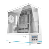 Darkflash DY451 computerkasse uden vifter (hvid)