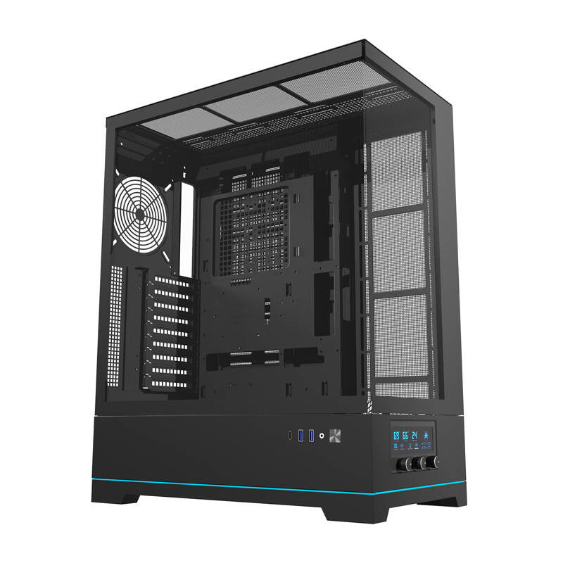 Darkflash DY451 computerkasse uden vifter (sort)