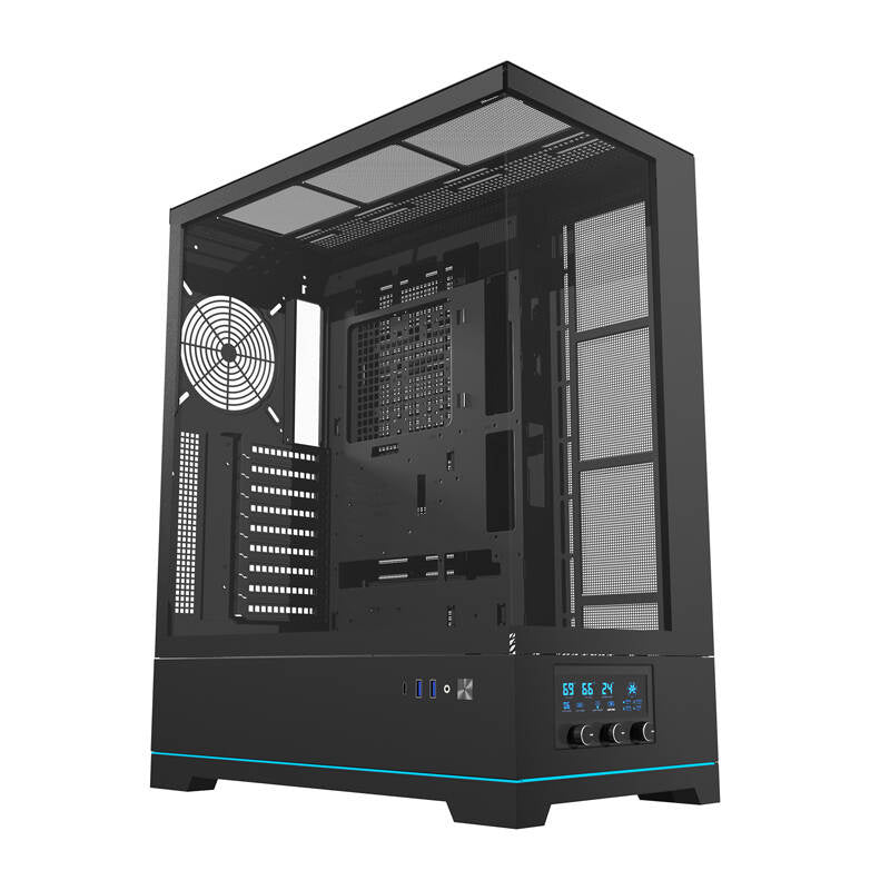 Darkflash DY451 computerkasse uden vifter (sort)