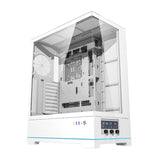 Darkflash DY451L computerhylster uden vifter (hvid)