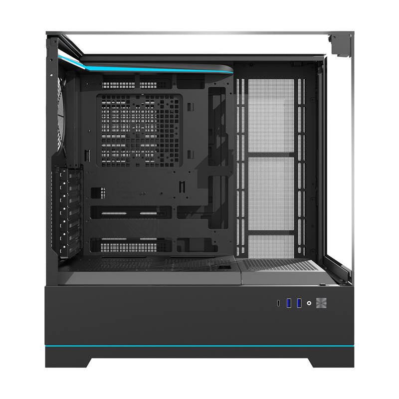 Darkflash DY450 computerkasse uden vifter (sort)