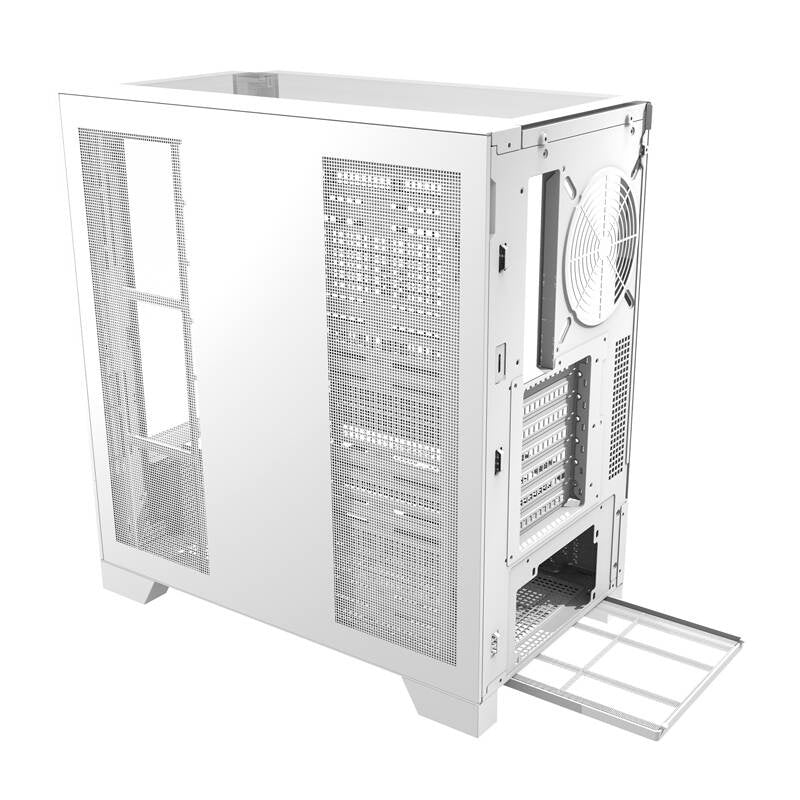 Darkflash DY450 computerhylster uden vifter (hvid)