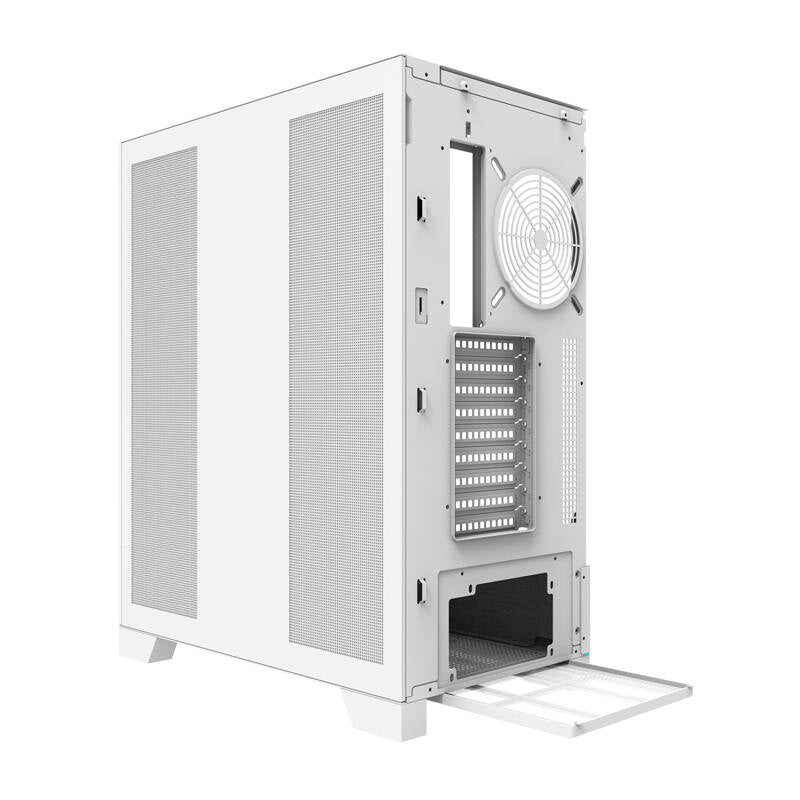 Darkflash DY450L computerhylster uden vifter (hvid)