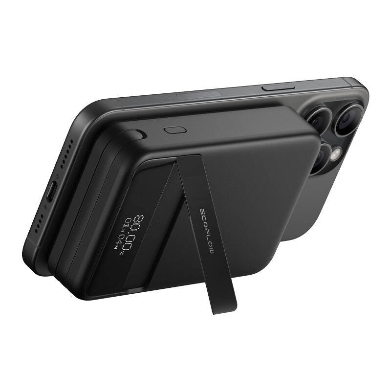 EcoFlow RAPID magnetisk powerbank, 10000 mAh, (sort).