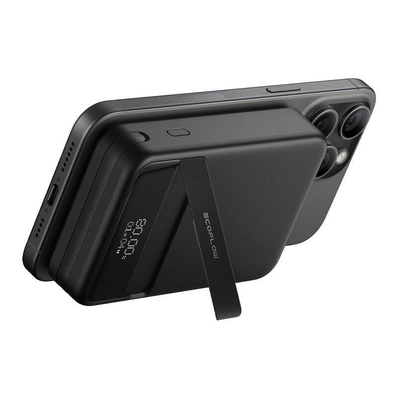 EcoFlow RAPID magnetisk powerbank, 10000 mAh, (sort).