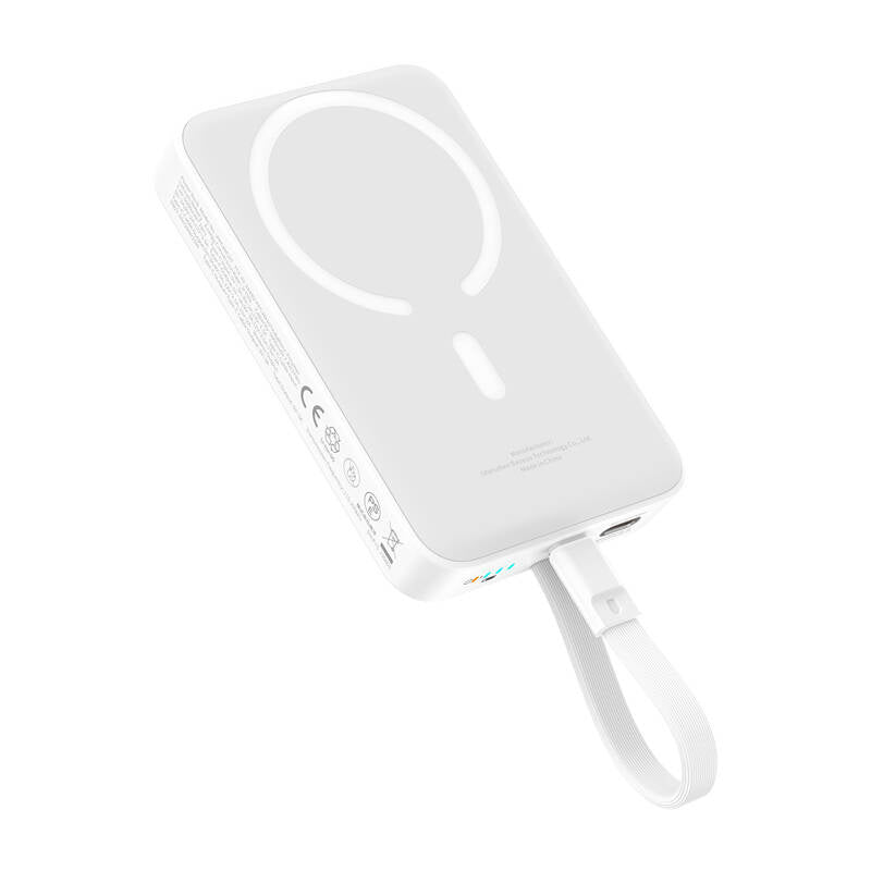 Baseus Mini 10000mAh 30W Magnetisk Powerbank (hvid) Bayern Edition