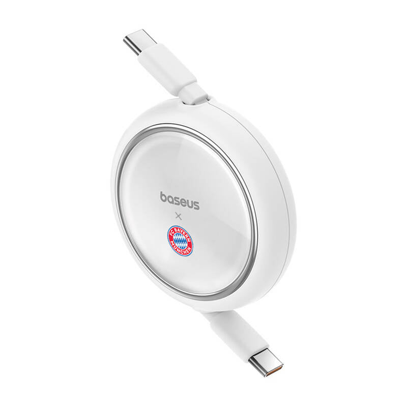 Baseus USB-C til USB-C 100W opladningskabel (hvid) Bayern Edition