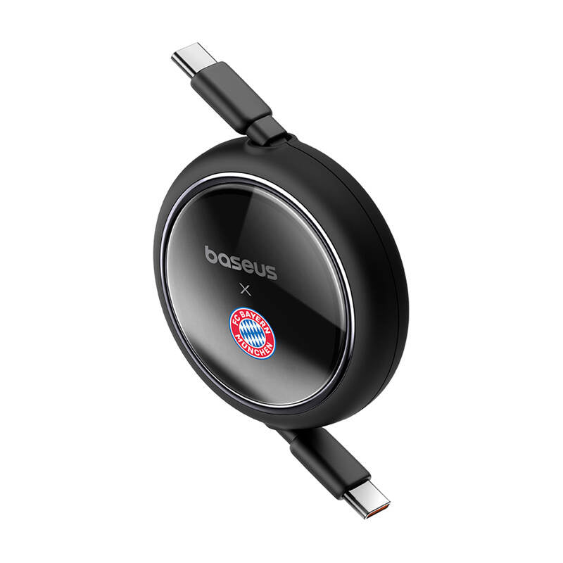 Baseus USB-C til USB-C 100W opladningskabel (sort) Bayern Edition