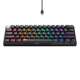 Havit KB903L kablet mekanisk / gaming RGB-tastatur (sort) (QWERTY)