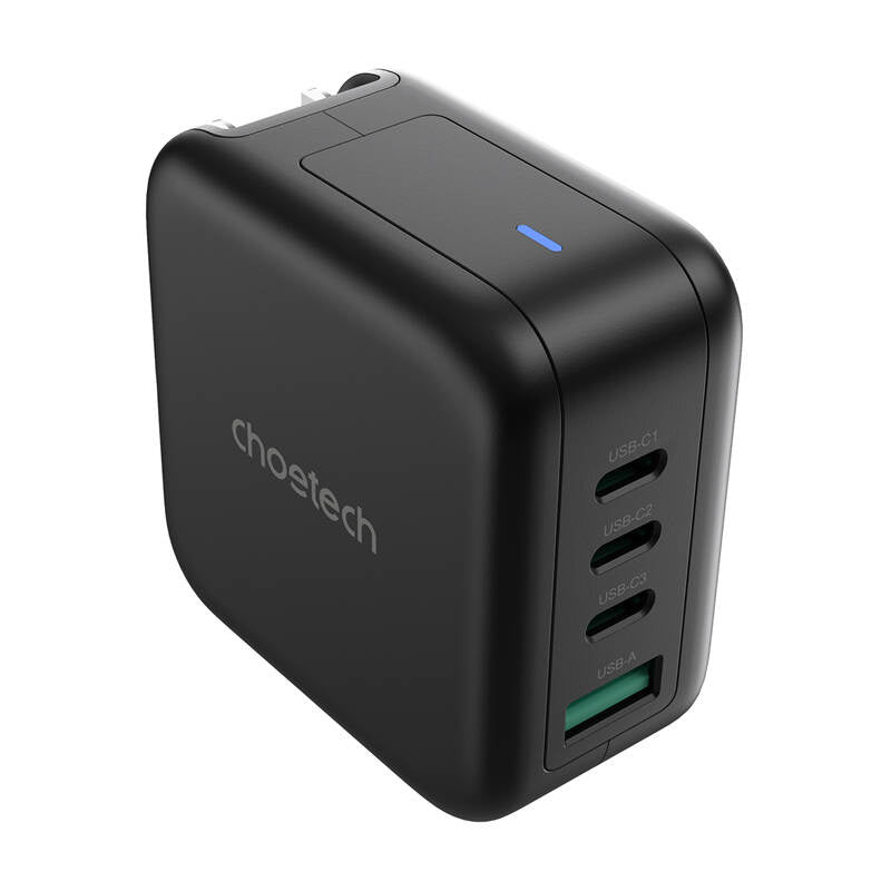 Choetech PD6055 70W GaN-netoplader med US, EU, UK, AU-adaptere