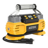 Dua AstroAI AIRUN T2 160 PSI kompressor til tunge dæk
