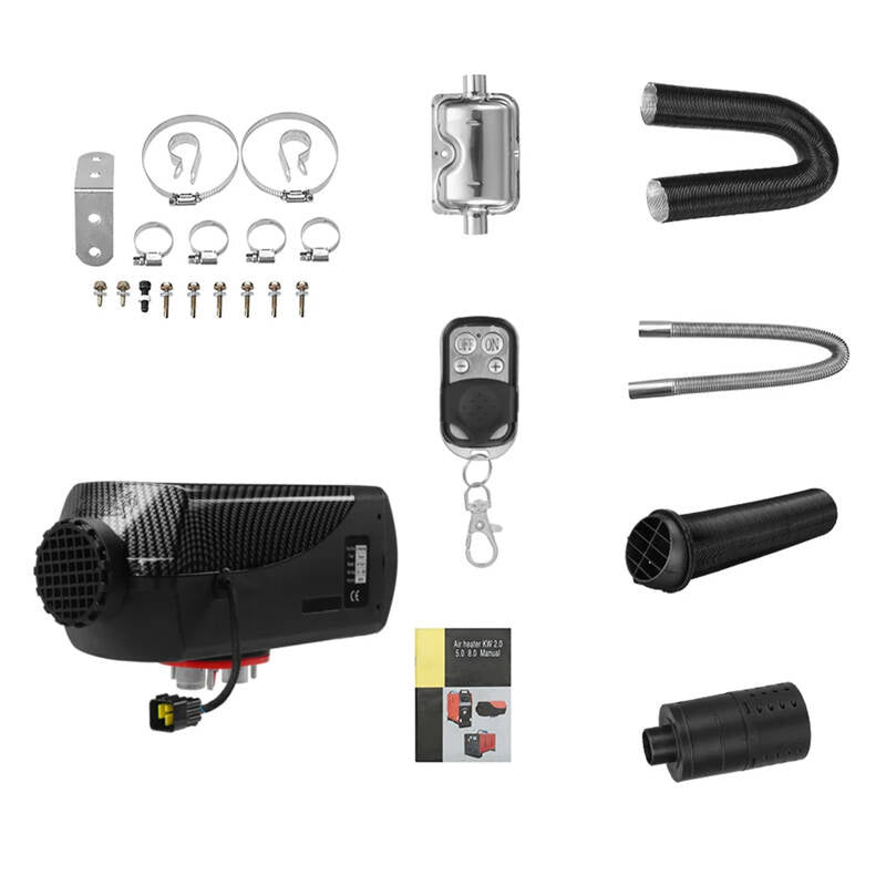 Blitzwolf BW-AH-S2-BT parkeringsvarmer, 5kw, 12V