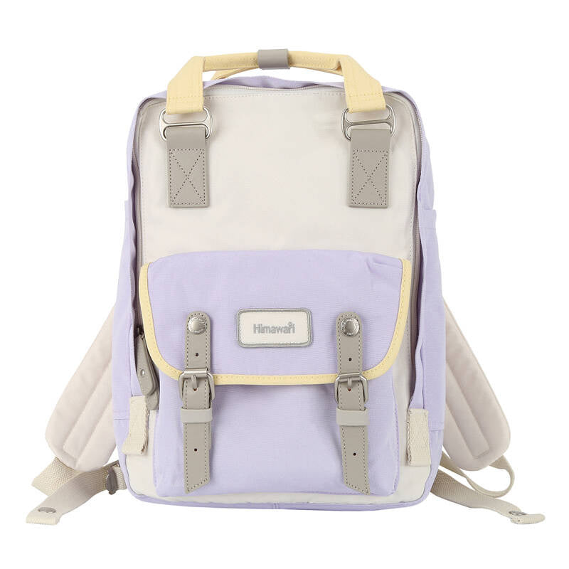 Himawari 194L 14' laptop rygsæk (lila og sand)