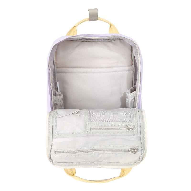 Himawari 194L 14' laptop rygsæk (lila og sand)