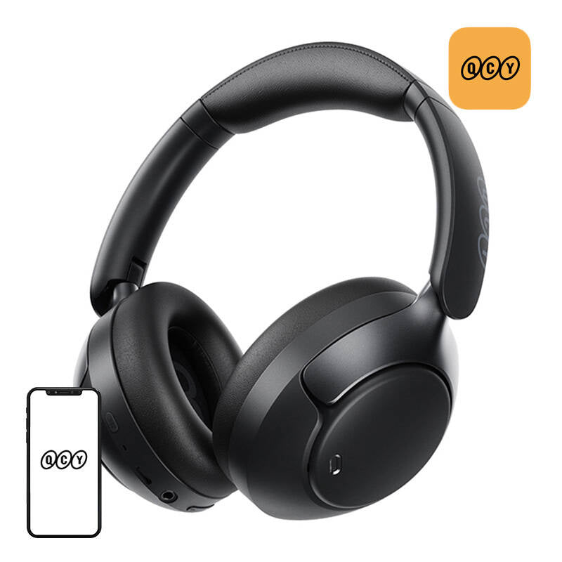 QCY H3 pro ANC trådløse hovedtelefoner (sort)