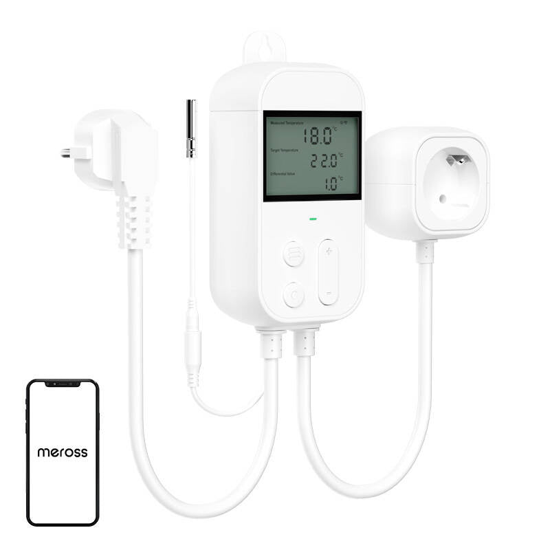 Socket termostat temperaturregulator Meross MTS960HK (HomeKit)