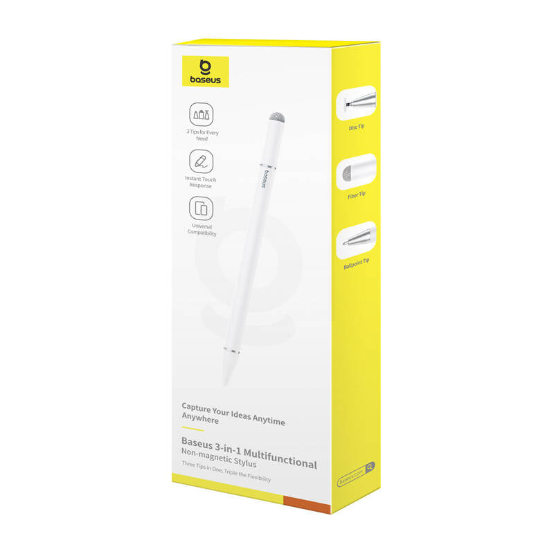 Baseus Smooth Writing III stylus Ikke-magnetisk version (hvid)