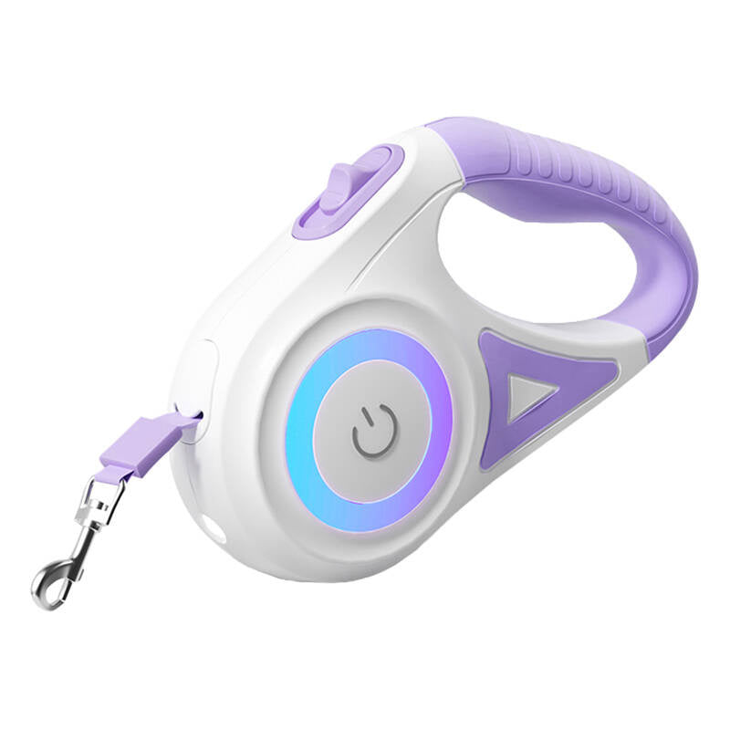 Rojeco 5m LED automatisk snor (lila)