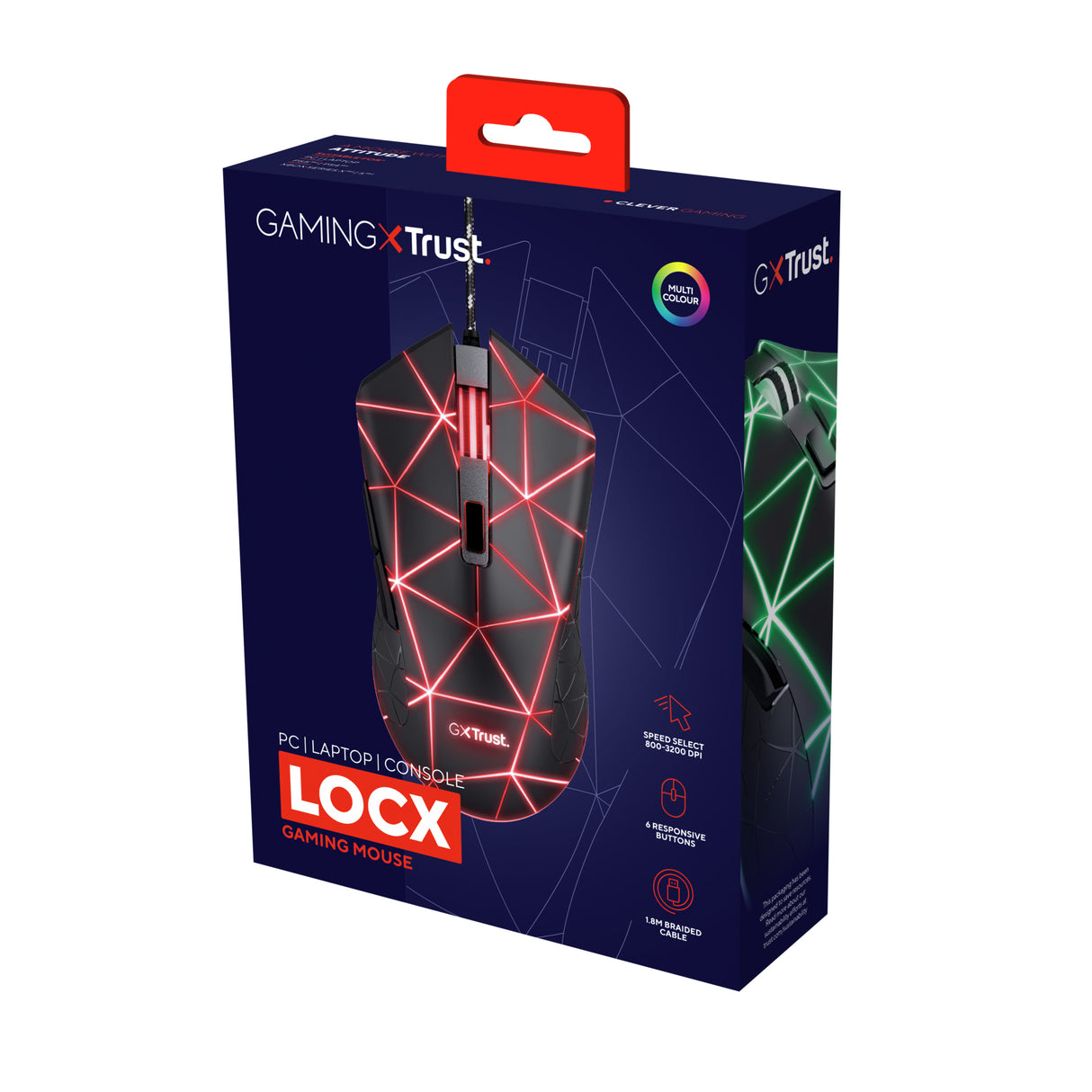 Trust GXT133 Locx mouse 302068 gaming mus