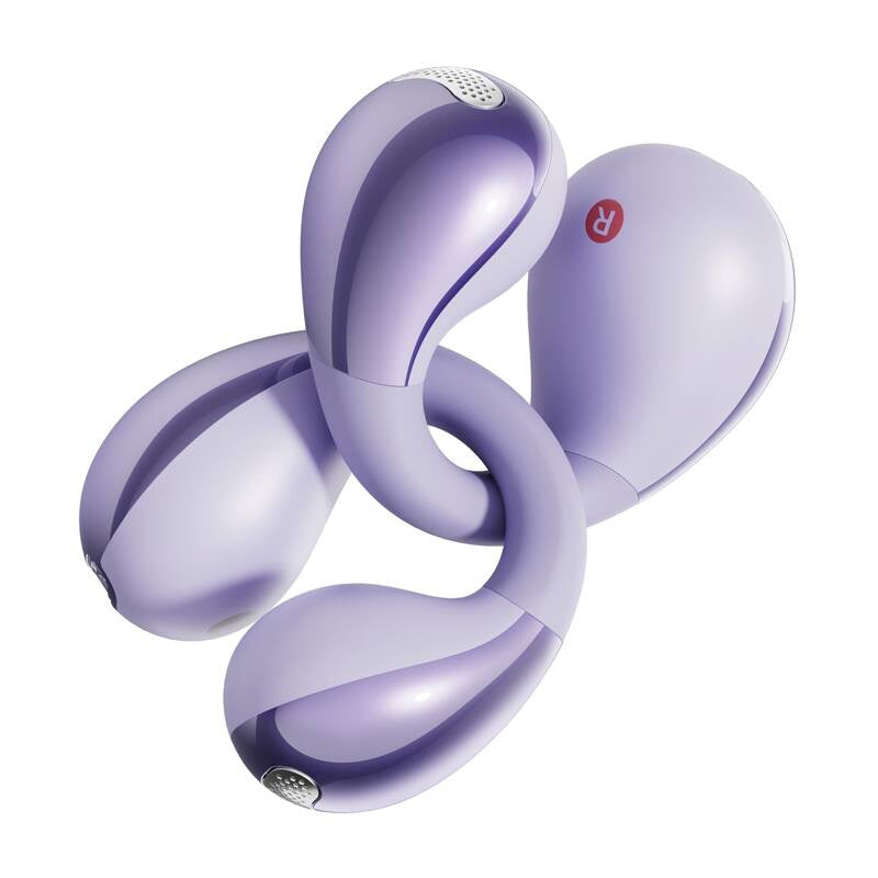 QCY Crossky Clip C30 hovedtelefoner (lila)