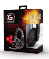 Gembird GHS-402 hovedtelefoner/headset Ledningsført Spil Sort