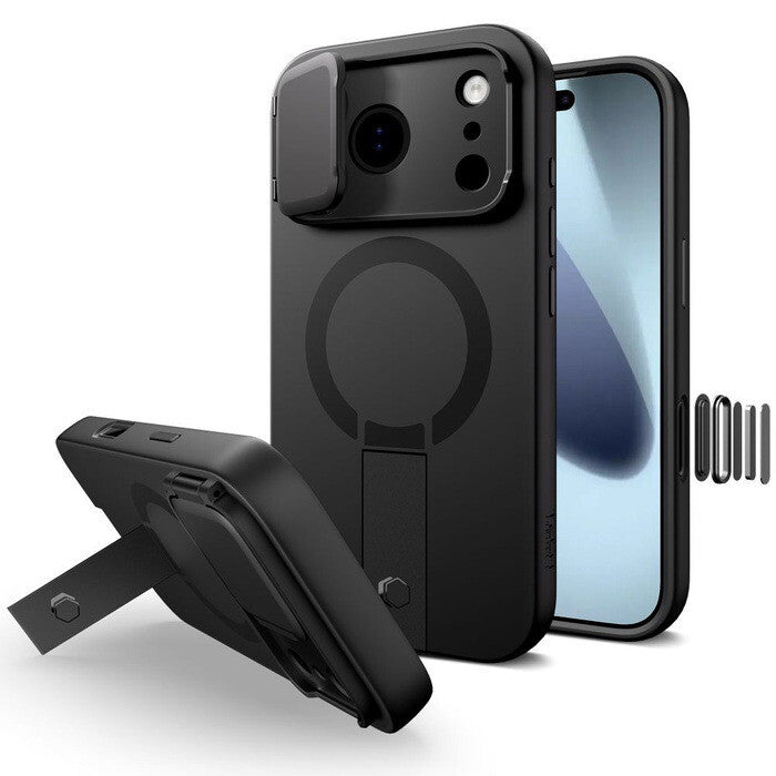 Tech Protect Kevlar Aura Magsafe Iphone 17 Pro Sort